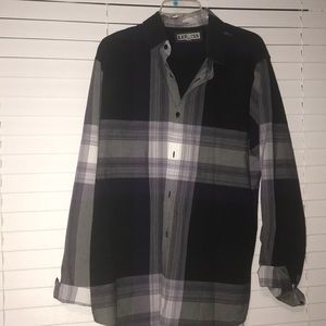 SOLD Express Men’s Fitted Button Down Plaid Xl